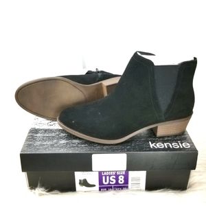 Kensie Gazelle Ladies' Suede Short Ankle Boots